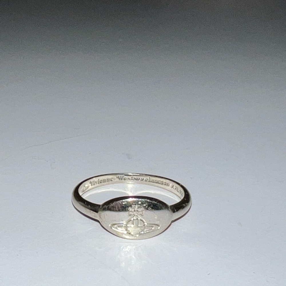 .925 silver size XXL vivienne westwood ring! worn please see pics 100% authentic